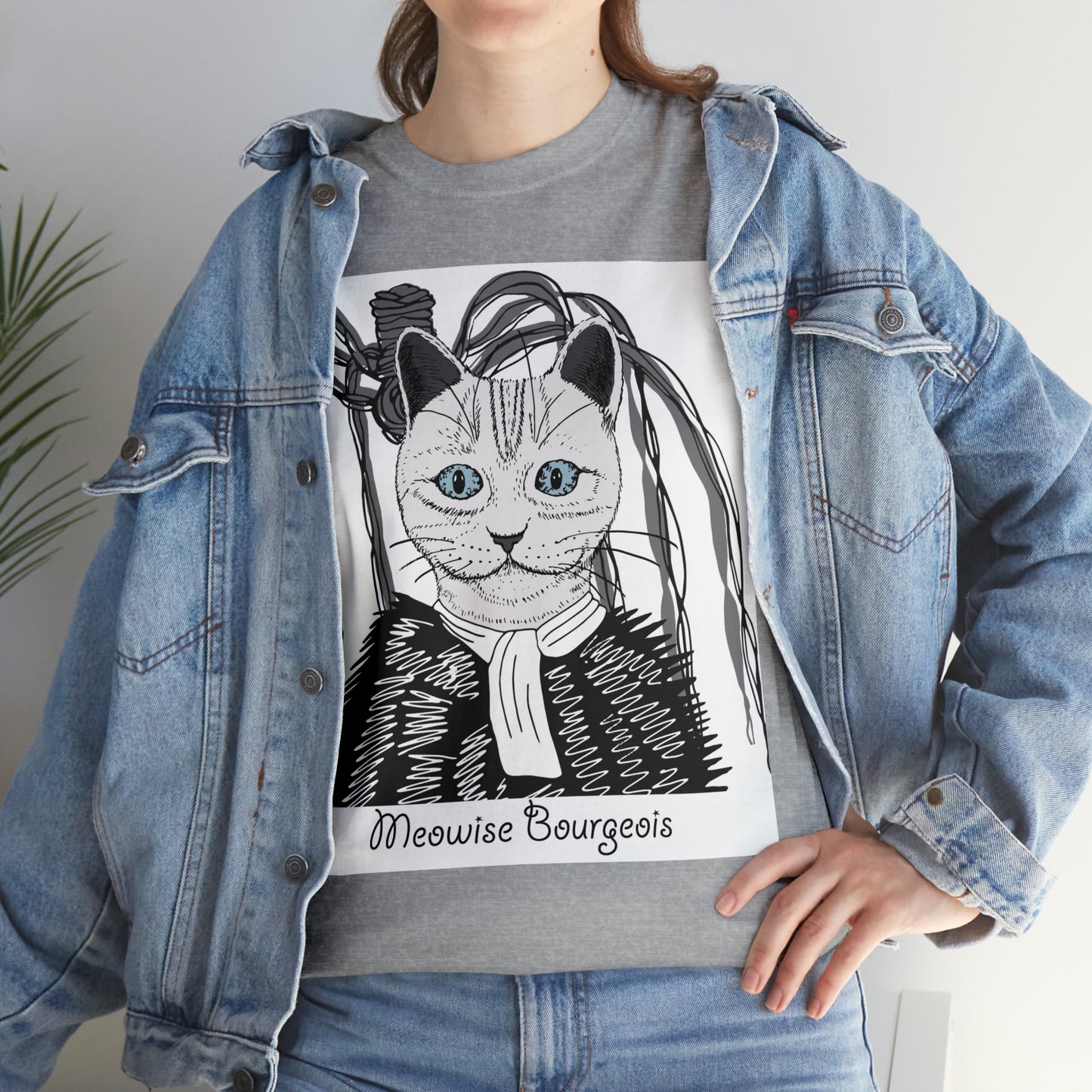 Meowise Bourgeois Unisex Graphic T-shirt