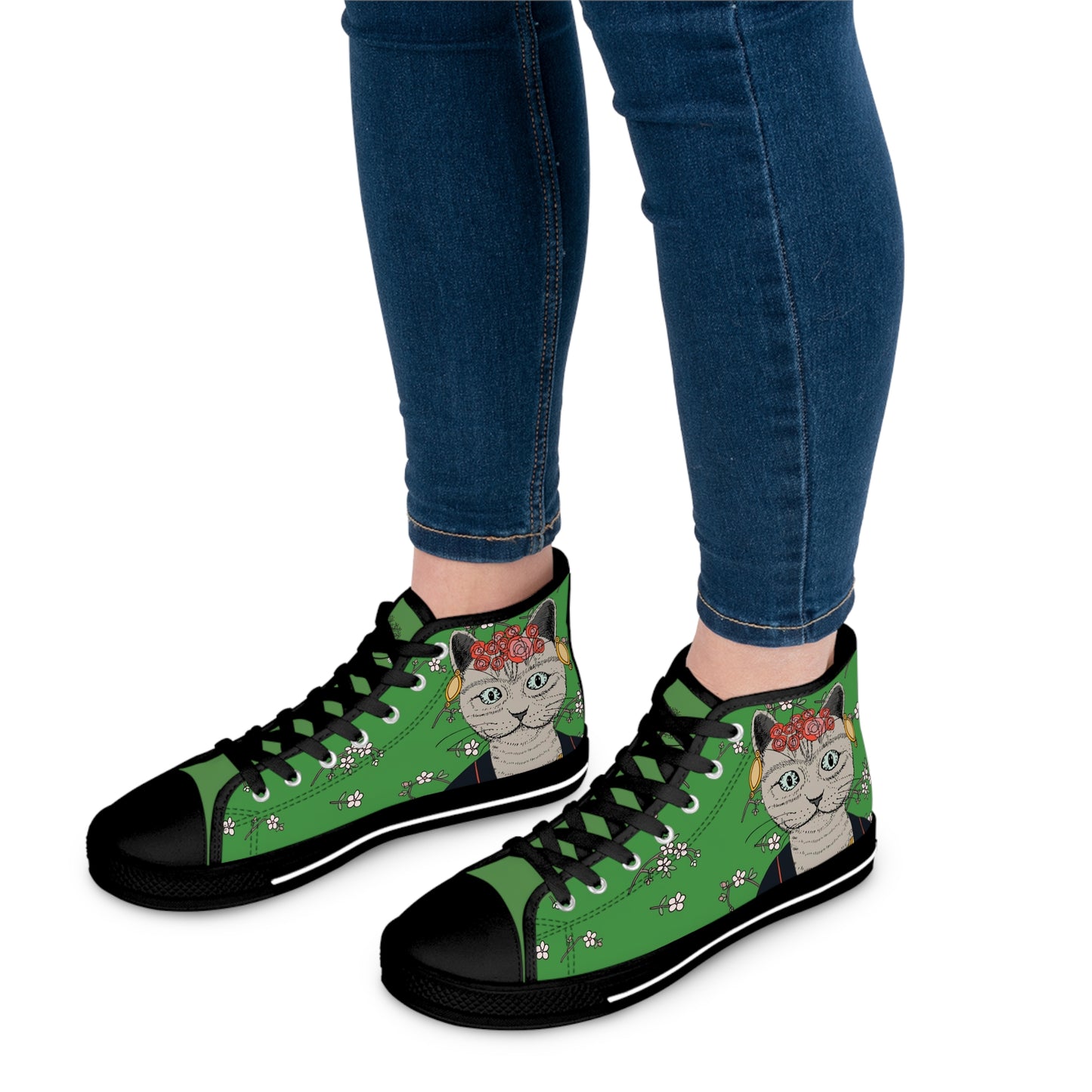 Limited Edition - WOMAN's Frida Katlo High Top Sneakers
