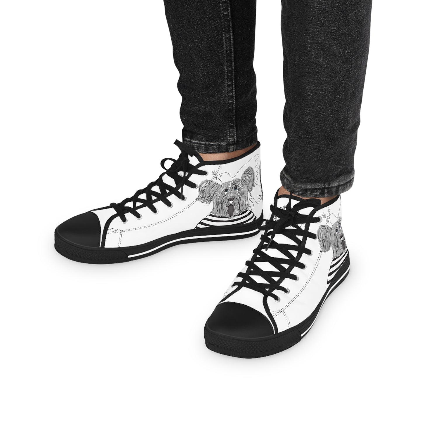 Limited Edition - MEN's Puplo Pupcasso High Top Sneakers