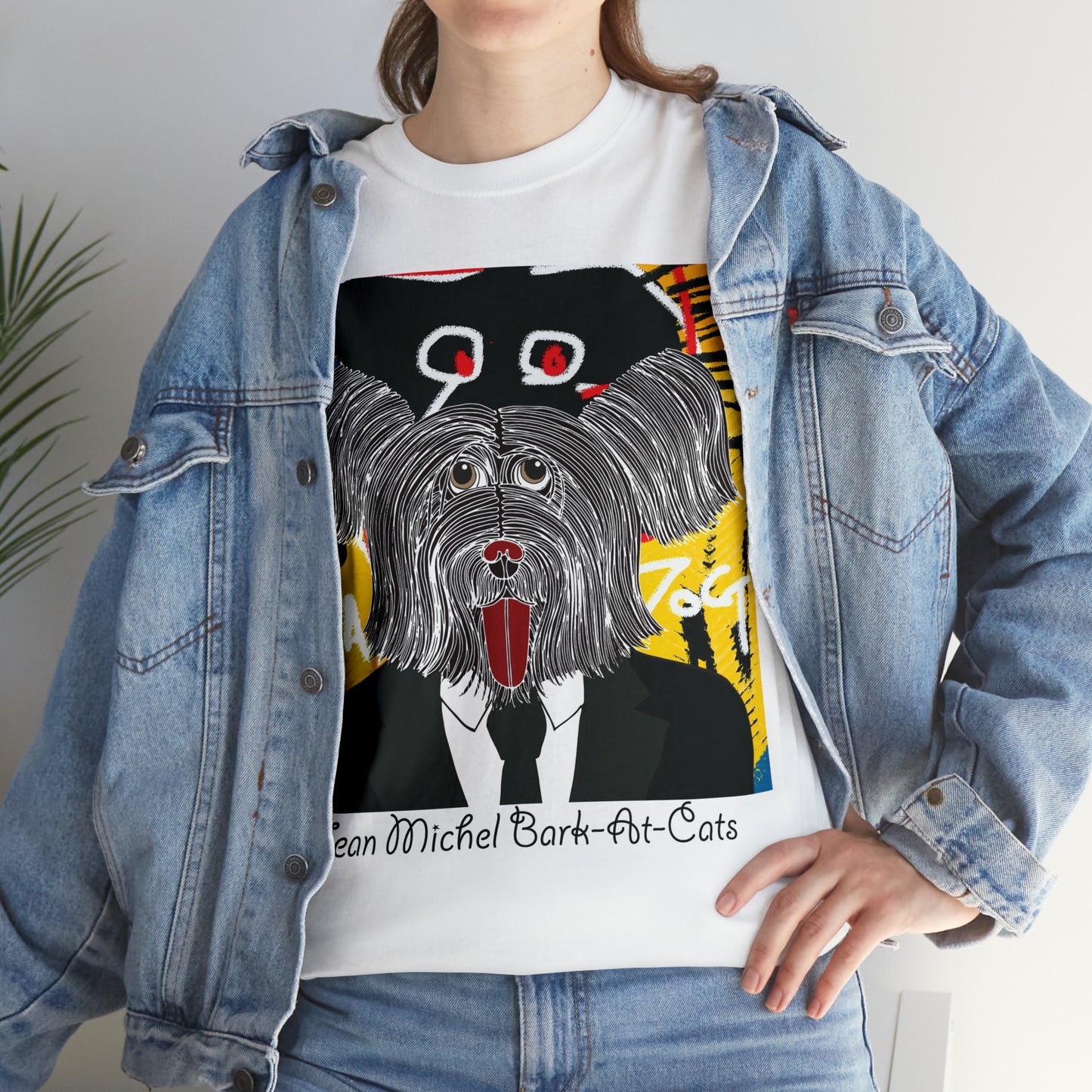 Jean-Michel Bark-At-Cats Unisex Graphic T-shirt