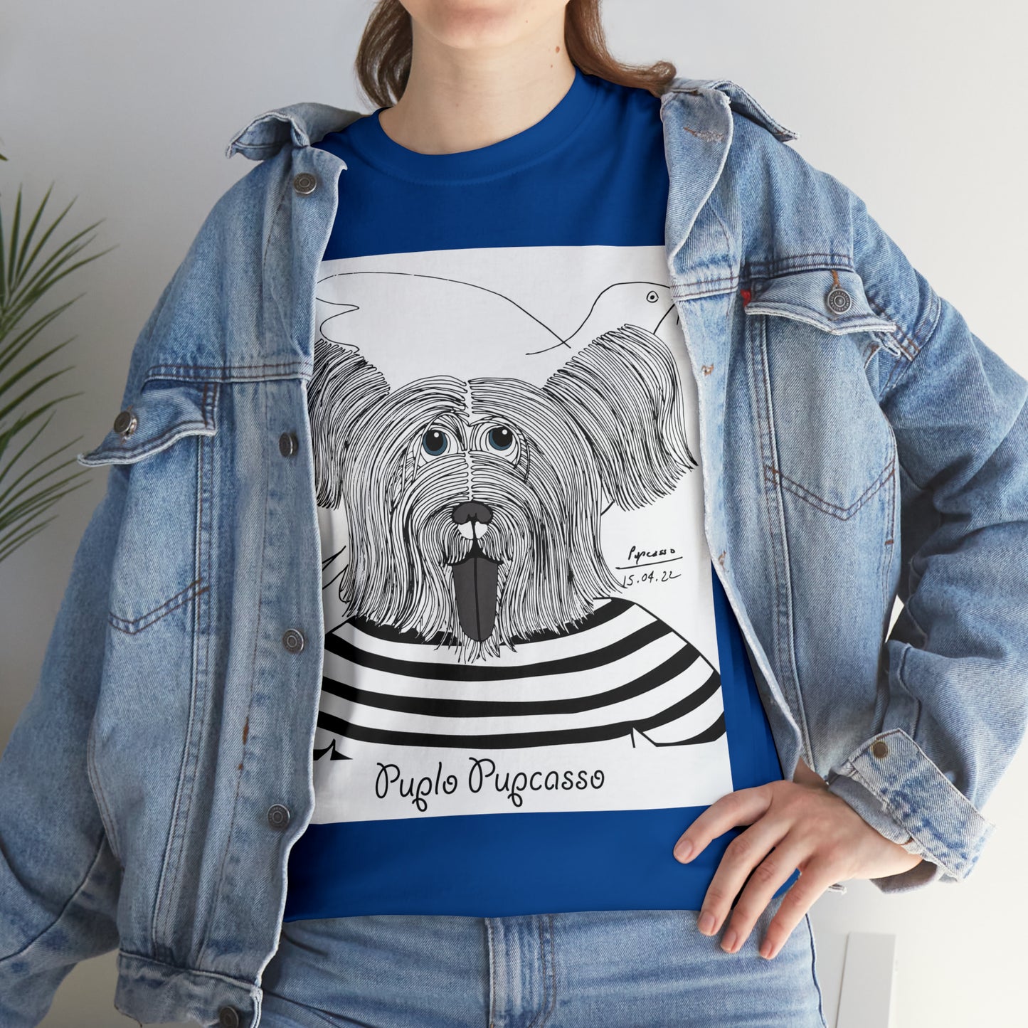 Puplo Pupcasso Unisex Graphic T-shirt