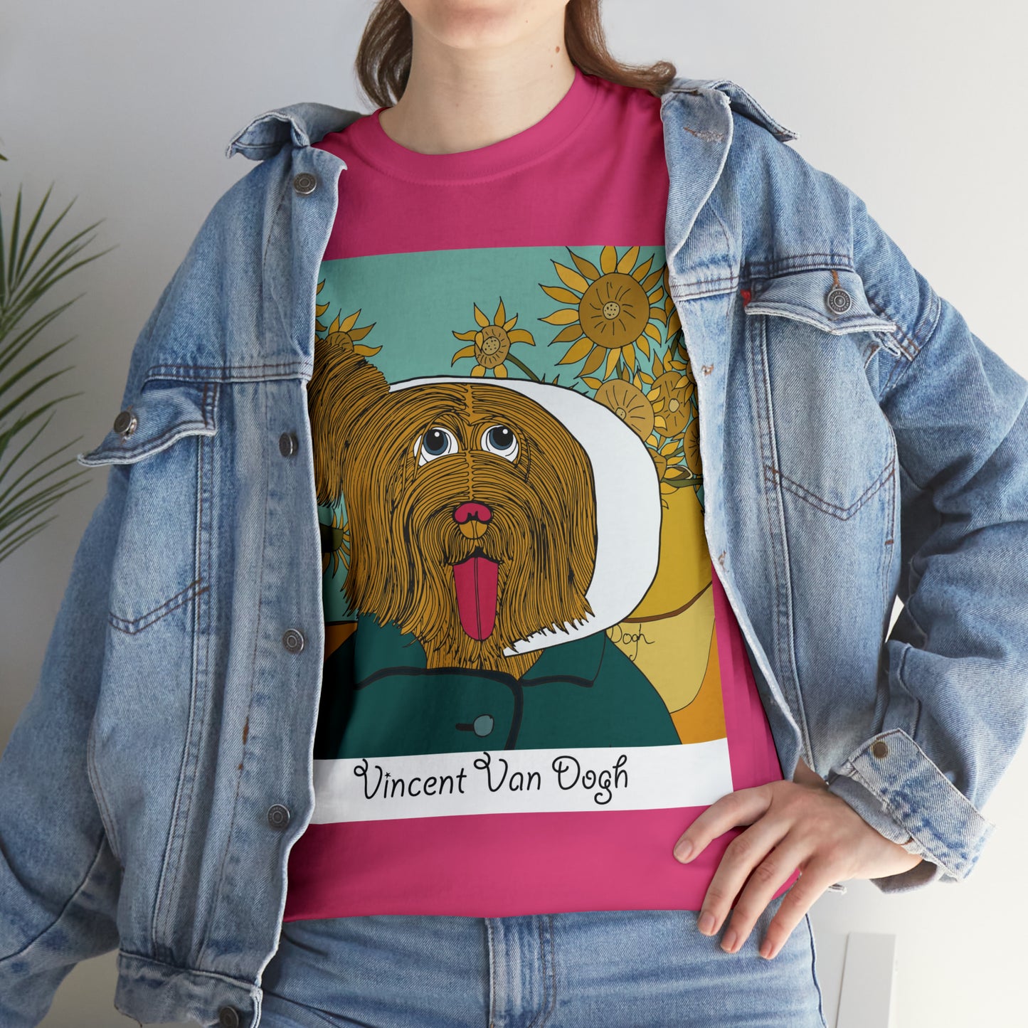 Vincent Van Dogh Unisex Graphic T-shirt
