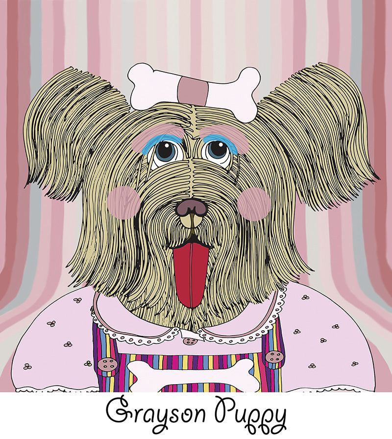 Grayson Puppy - The Shaggy Dogs Limited Edition Print
