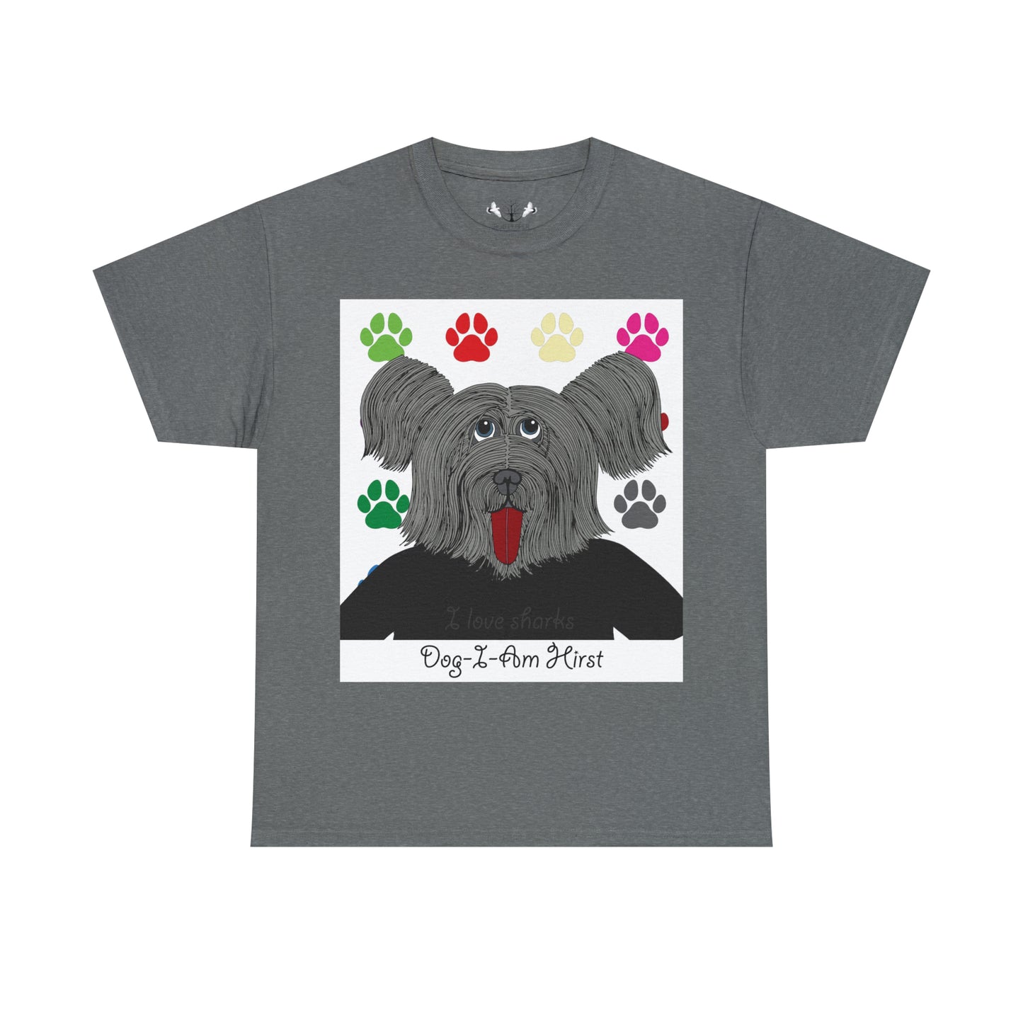Dog-I-Am Hirst Unisex Graphic T-shirt