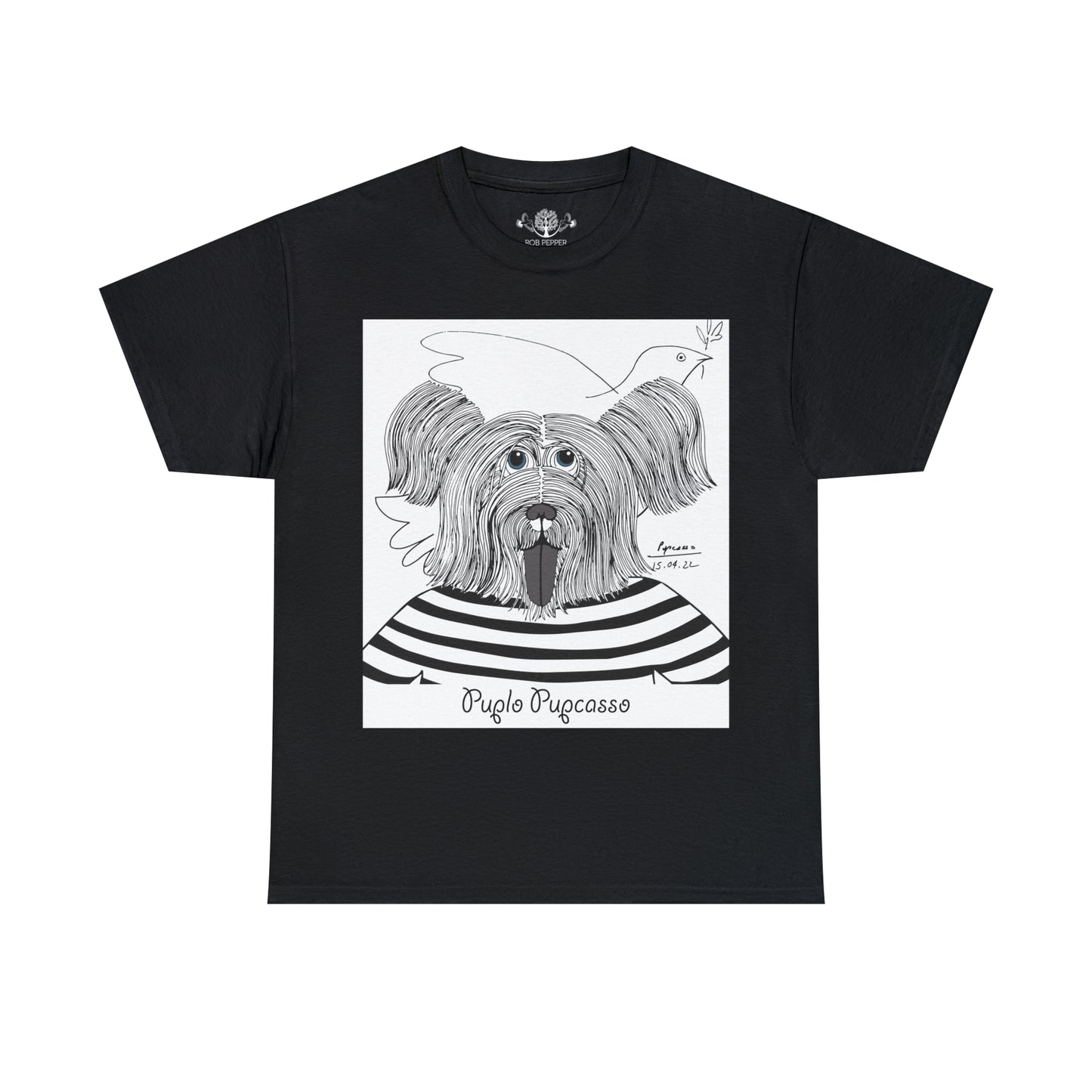 Puplo Pupcasso Unisex Graphic T-shirt
