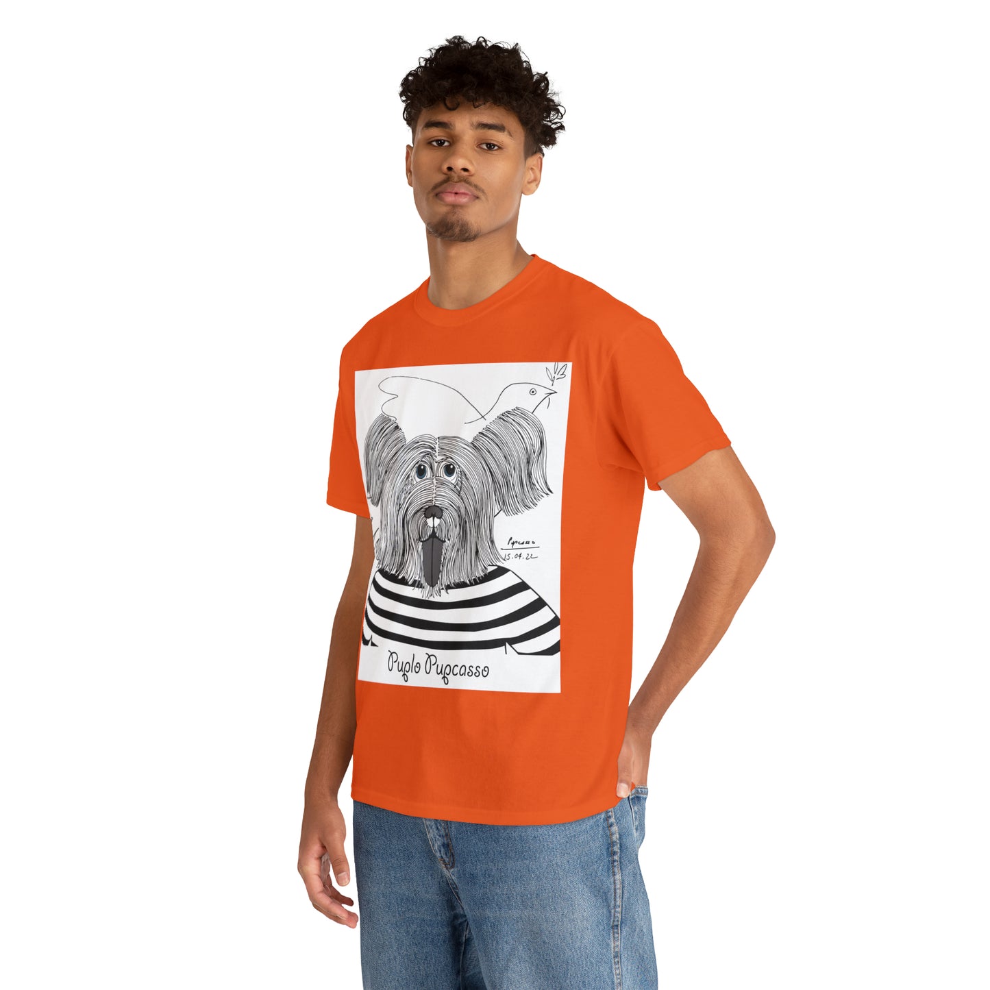 Puplo Pupcasso Unisex Graphic T-shirt