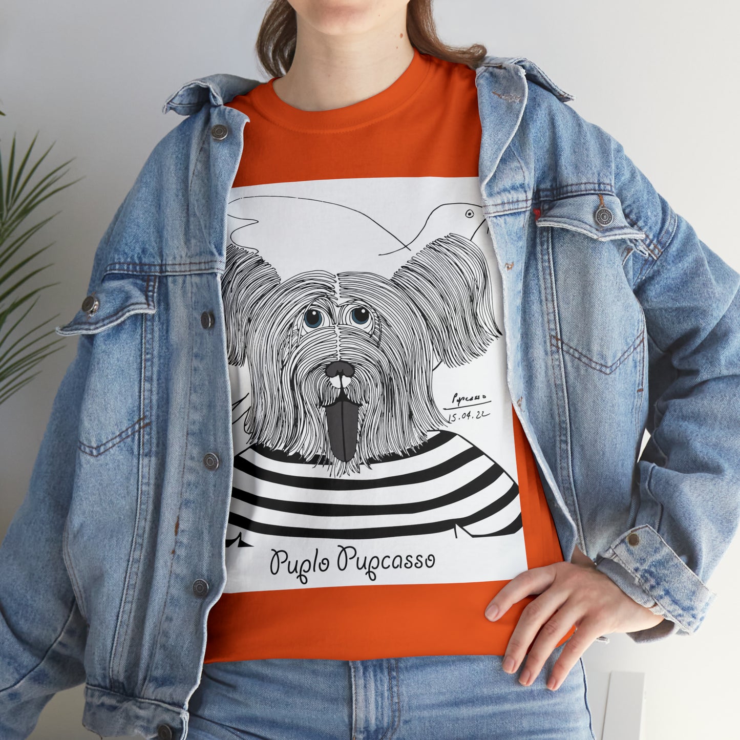 Puplo Pupcasso Unisex Graphic T-shirt