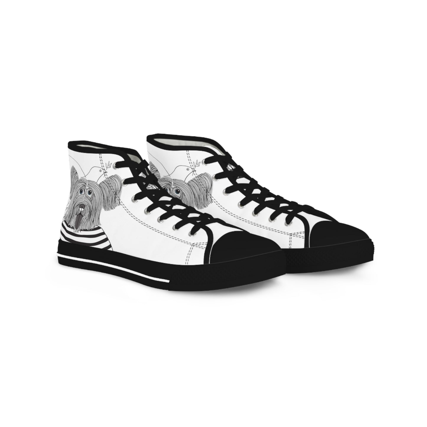 Limited Edition - MEN's Puplo Pupcasso High Top Sneakers