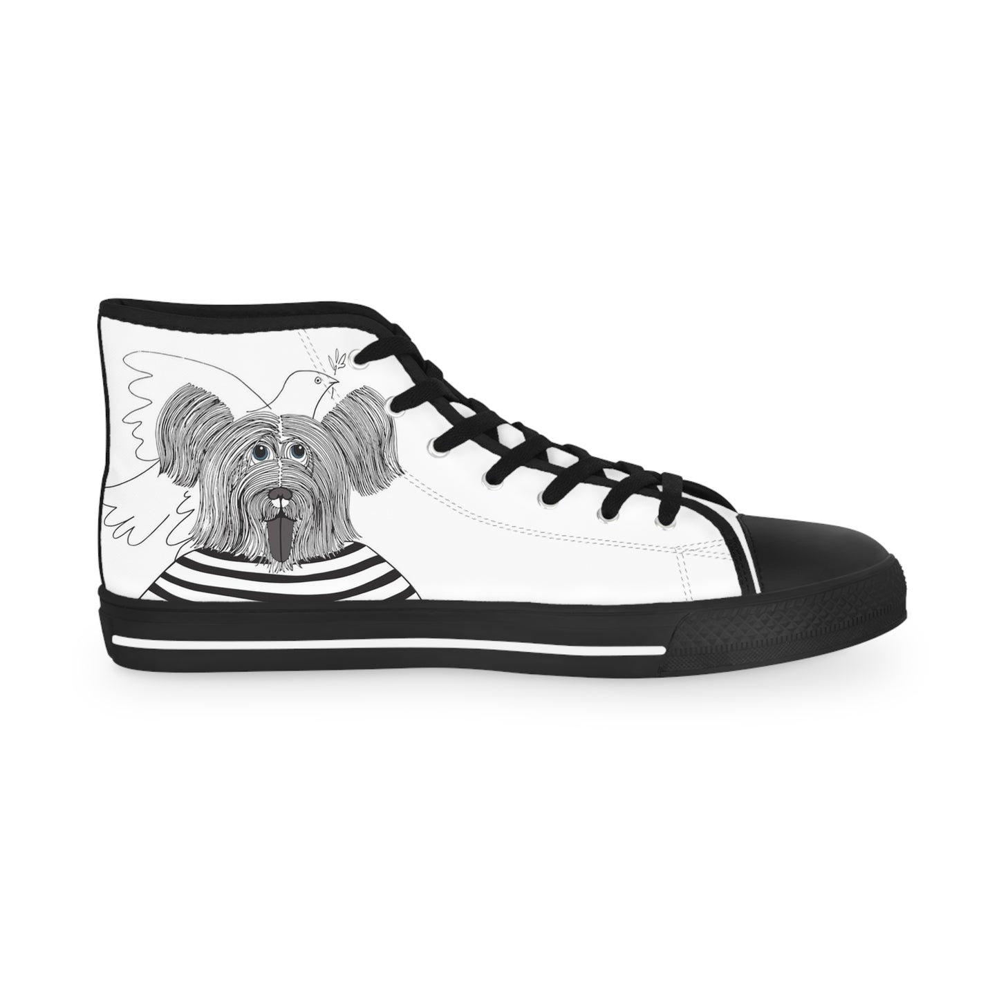 Limited Edition - MEN's Puplo Pupcasso High Top Sneakers