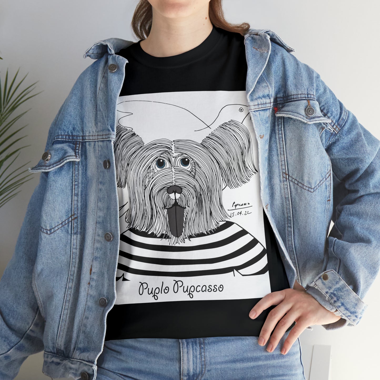 Puplo Pupcasso Unisex Graphic T-shirt