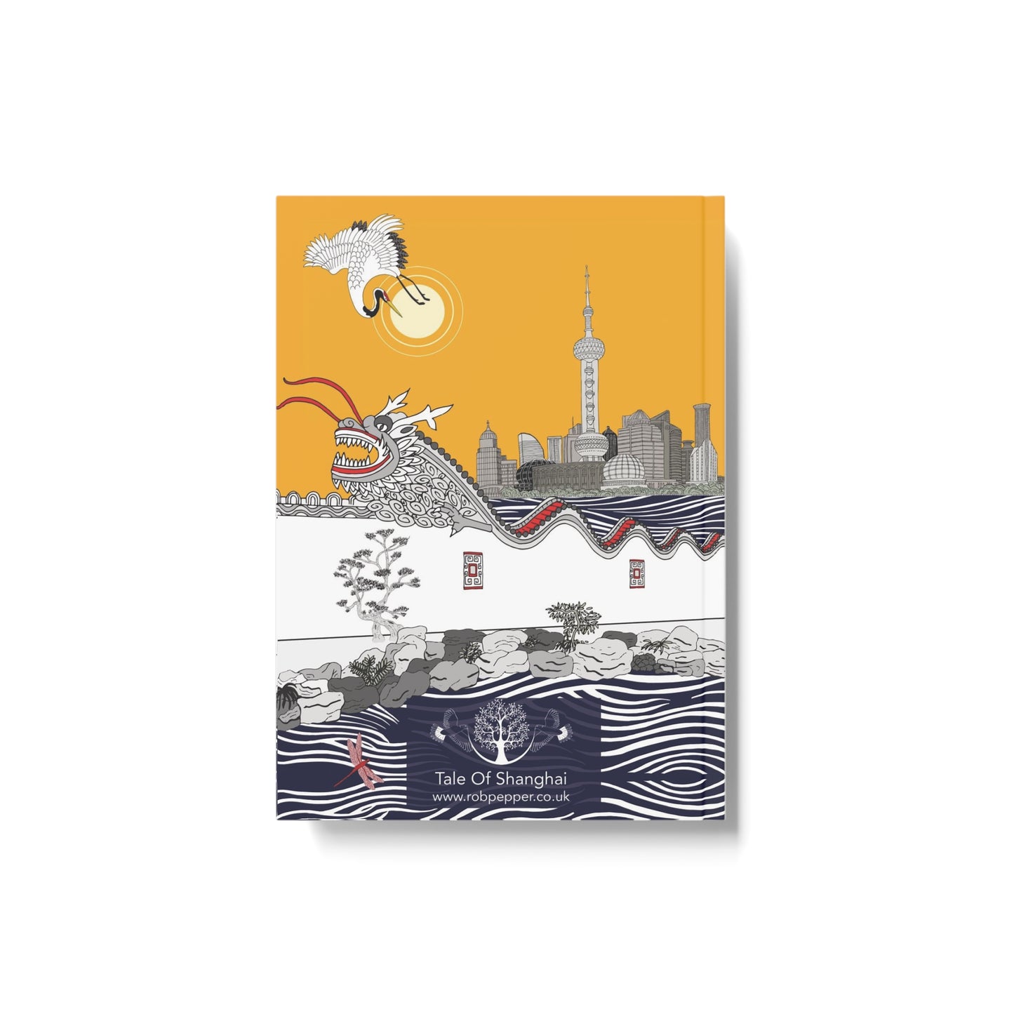 Tale Of Shanghai Hardback Journal - EU