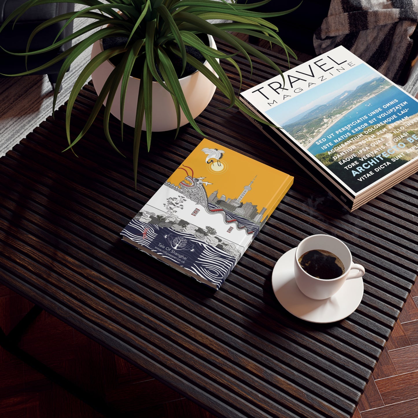 Tale Of Shanghai Hardback Journal - EU