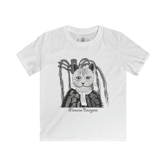 Kids Meowise Bourgeois Graphic T-shirt