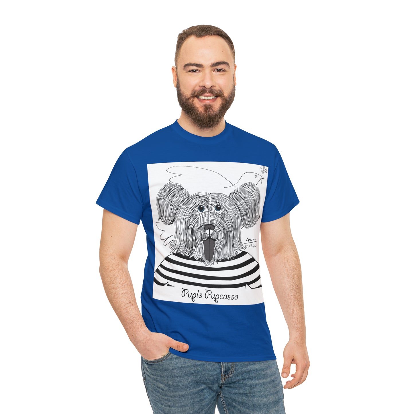 Puplo Pupcasso Unisex Graphic T-shirt