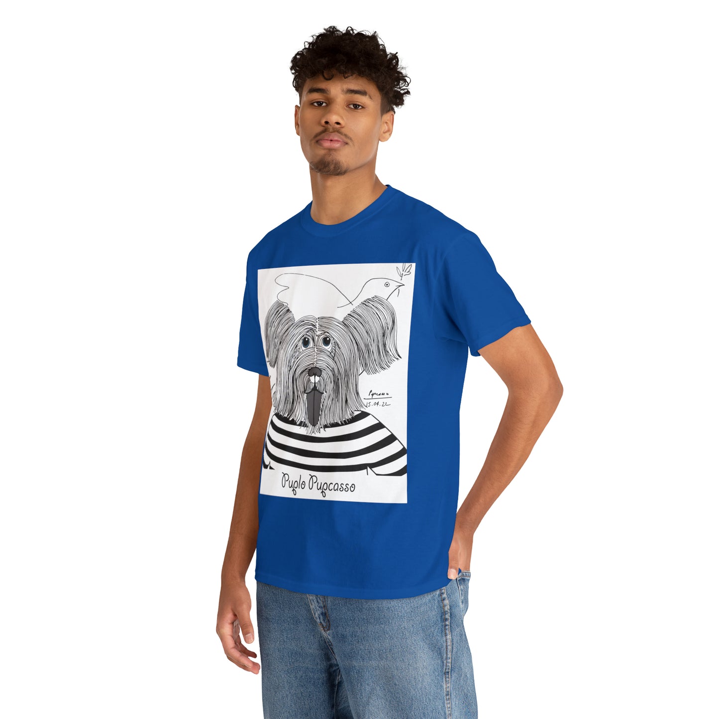 Puplo Pupcasso Unisex Graphic T-shirt