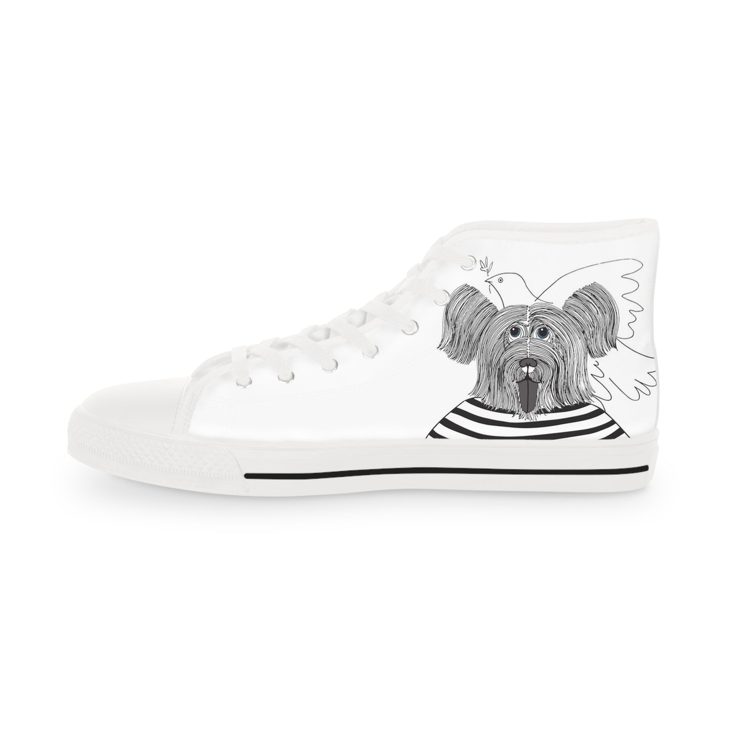 Limited Edition - MEN's Puplo Pupcasso High Top Sneakers