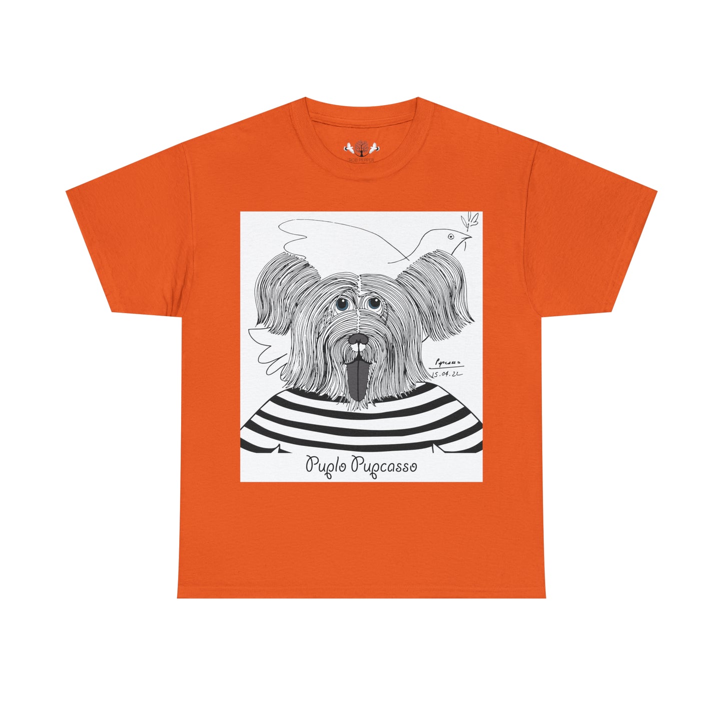 Puplo Pupcasso Unisex Graphic T-shirt
