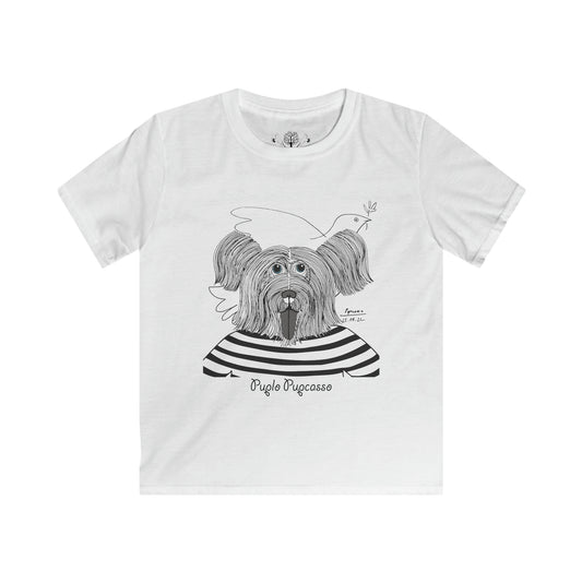 Kids Puplo Pupcasso Graphic T-Shirt