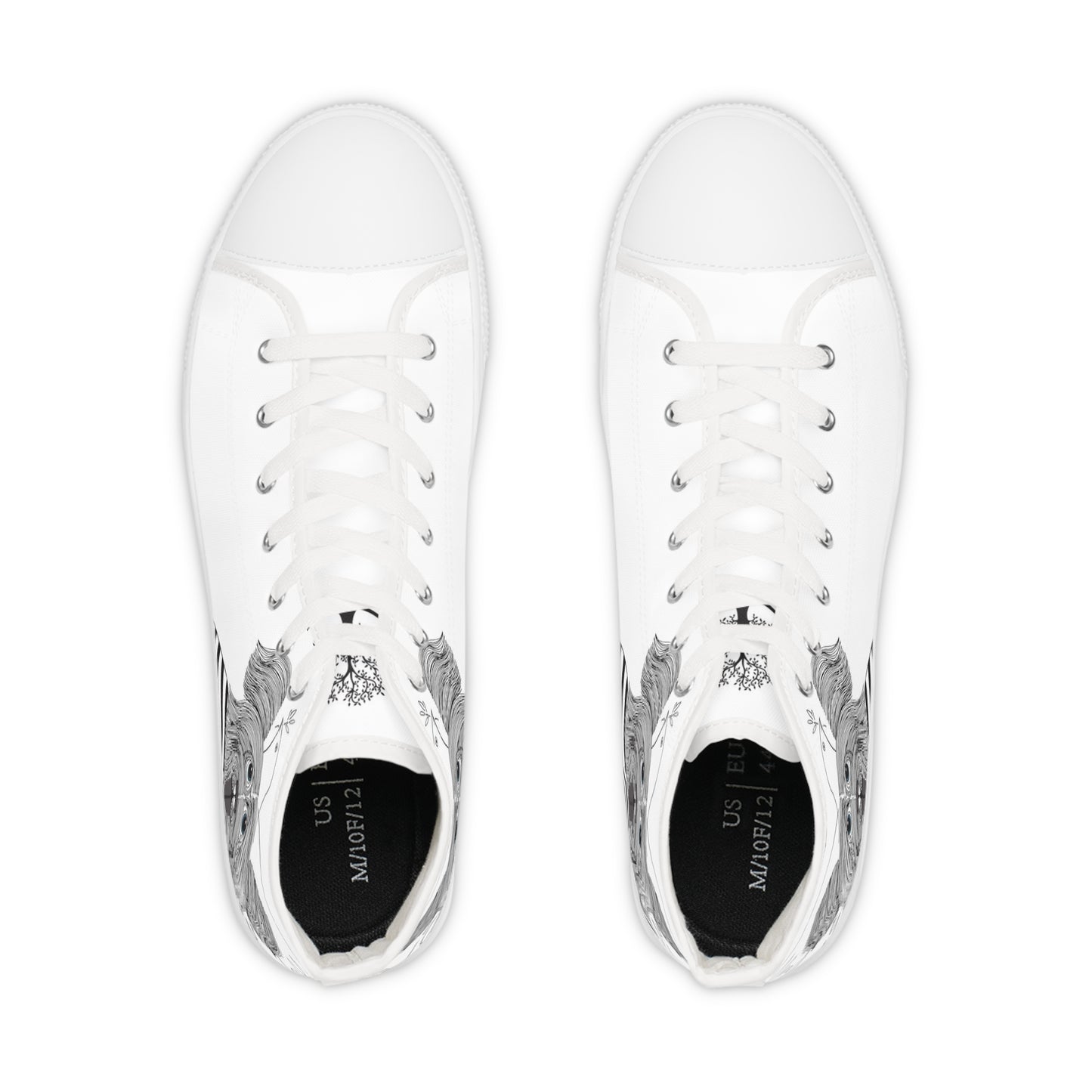 Limited Edition - MEN's Puplo Pupcasso High Top Sneakers