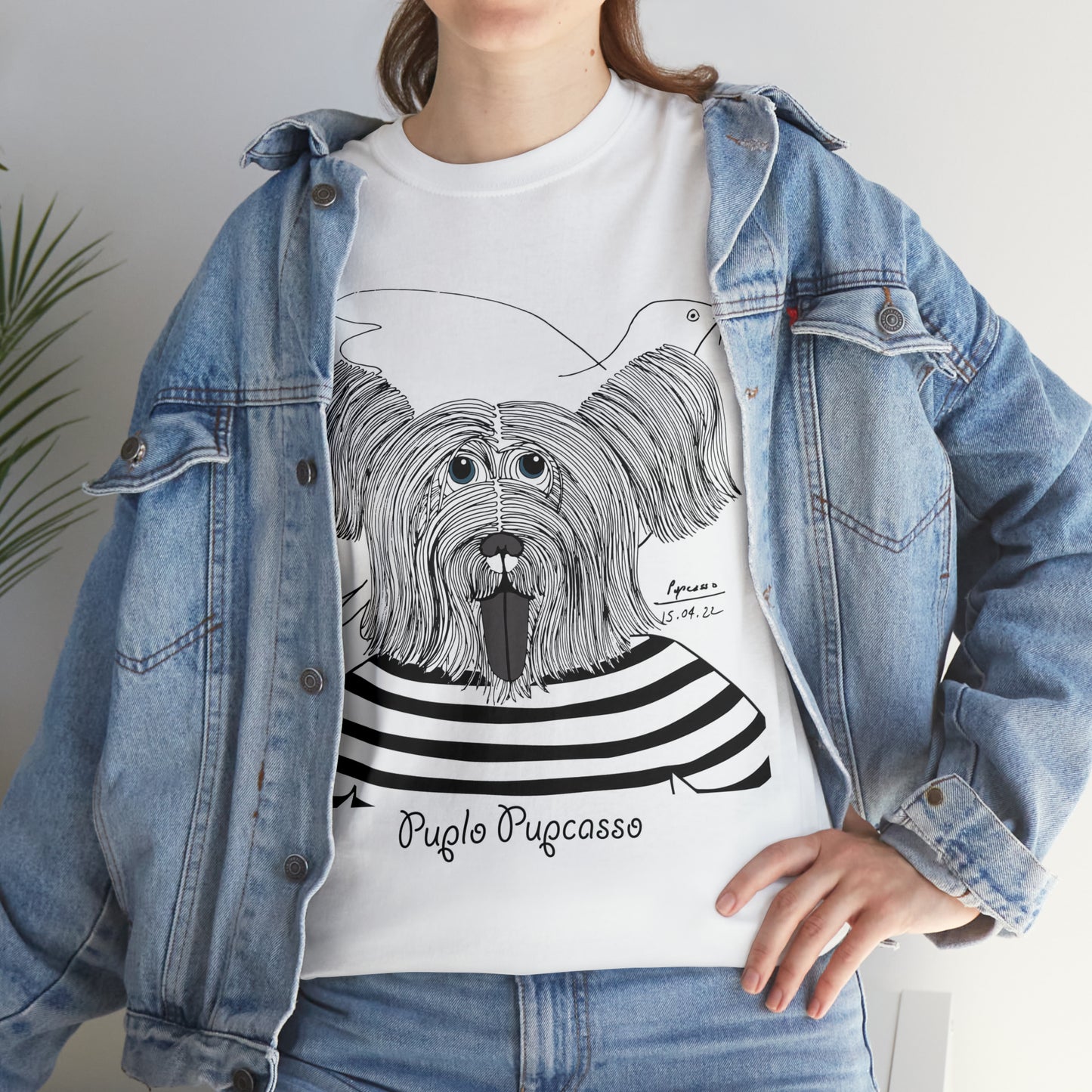 Puplo Pupcasso Unisex Graphic T-shirt