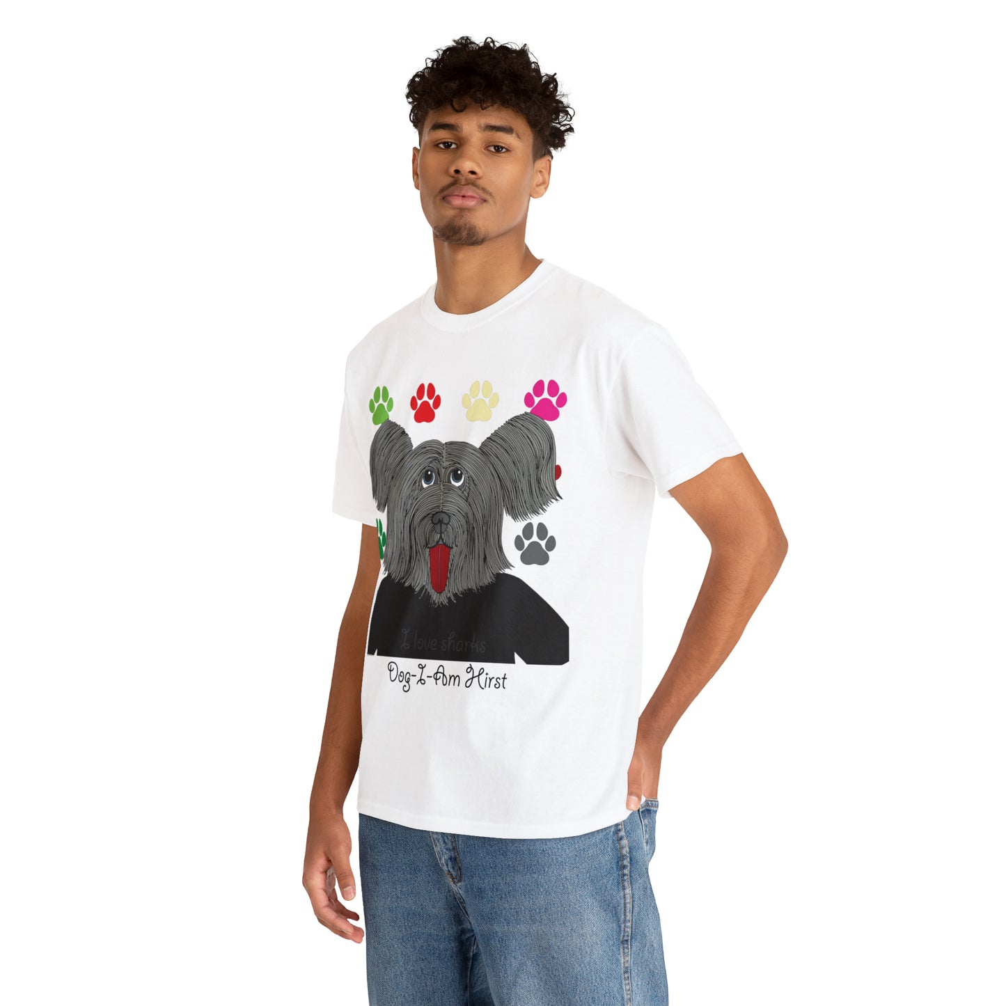 Dog-I-Am Hirst Unisex Graphic T-shirt