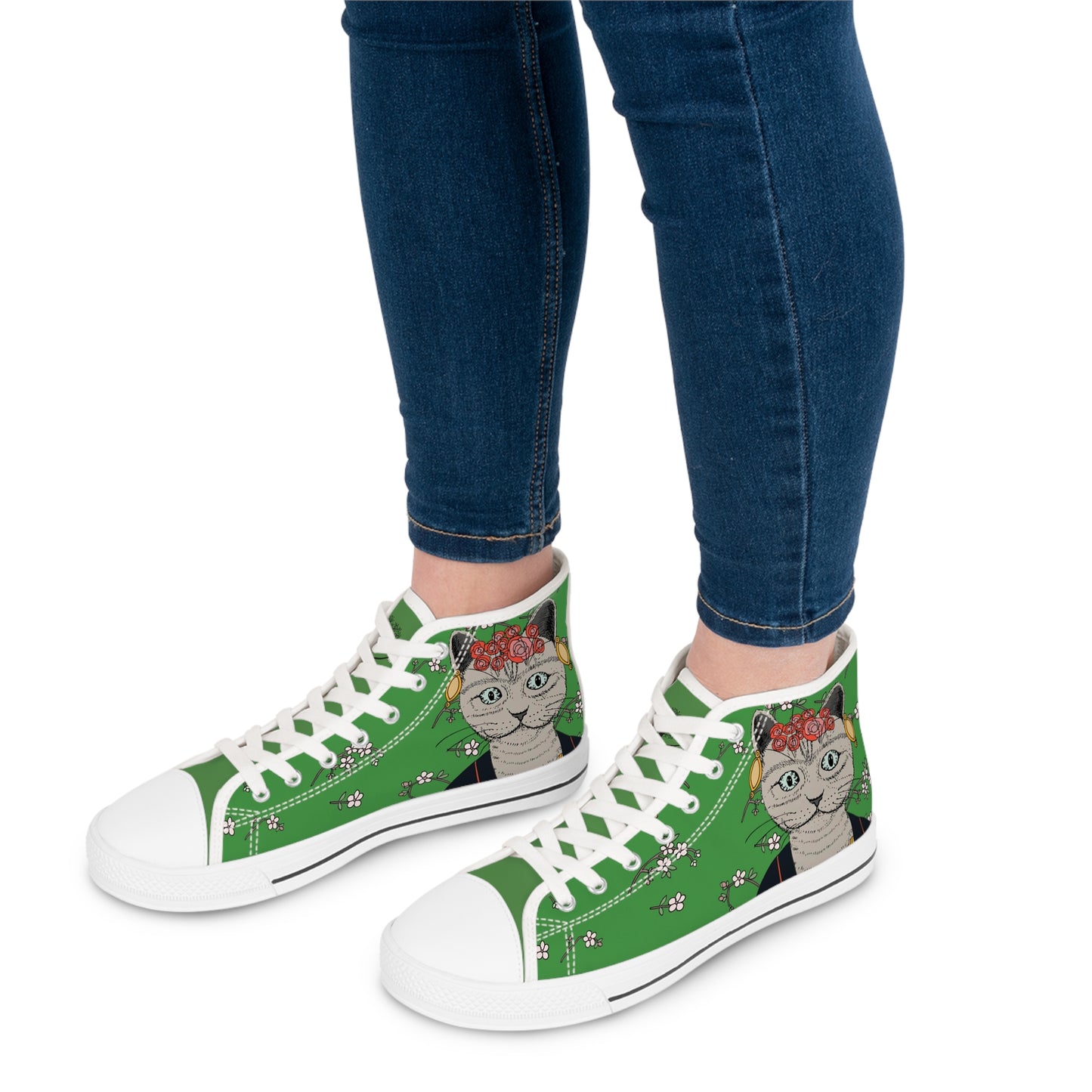 Limited Edition - WOMAN's Frida Katlo High Top Sneakers
