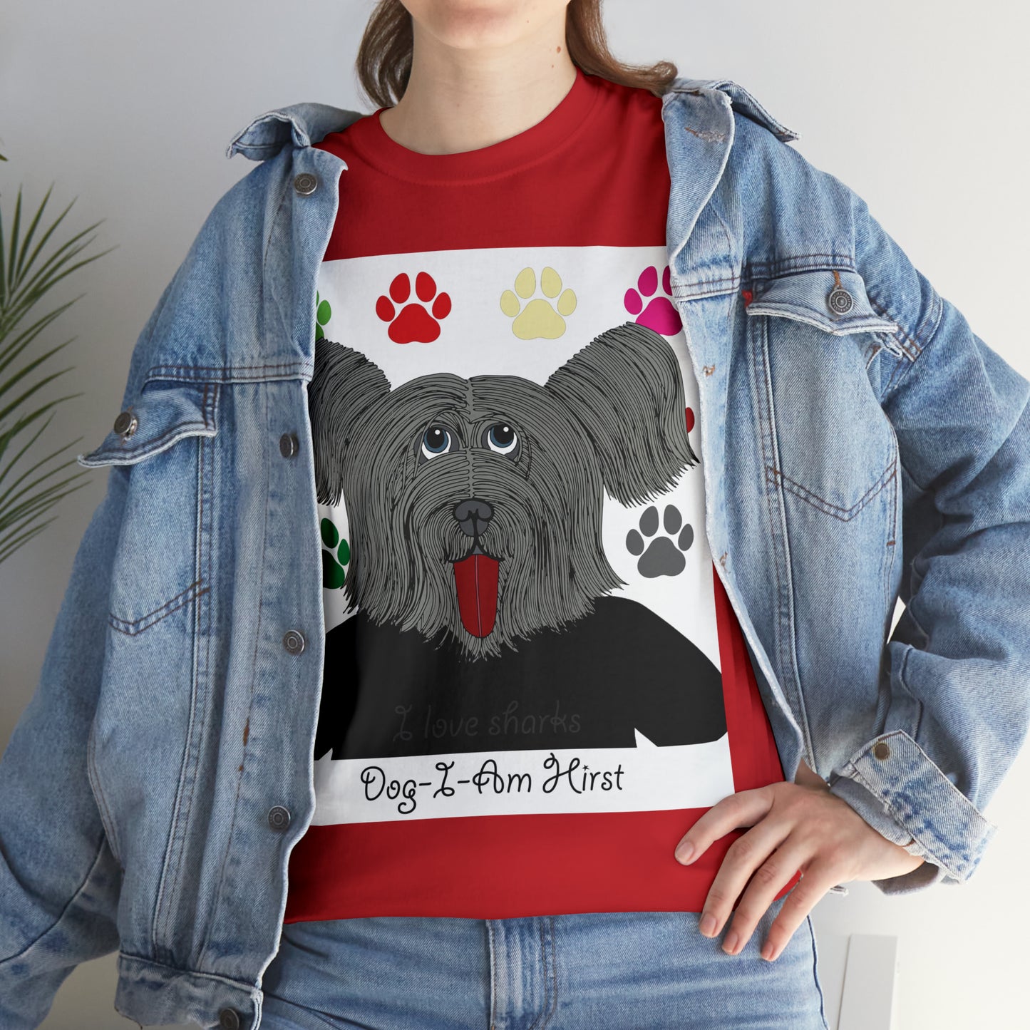 Dog-I-Am Hirst Unisex Graphic T-shirt