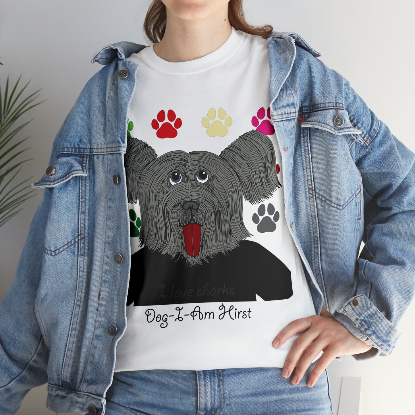 Dog-I-Am Hirst Unisex Graphic T-shirt