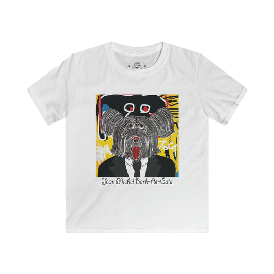 Kids Jean-Michel Bark-At-Cats Graphic T-Shirt