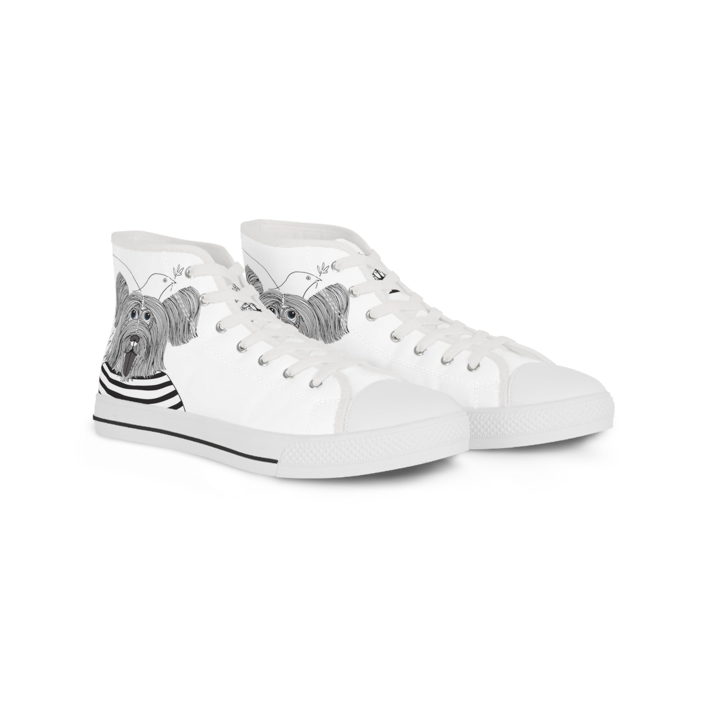 Limited Edition - MEN's Puplo Pupcasso High Top Sneakers