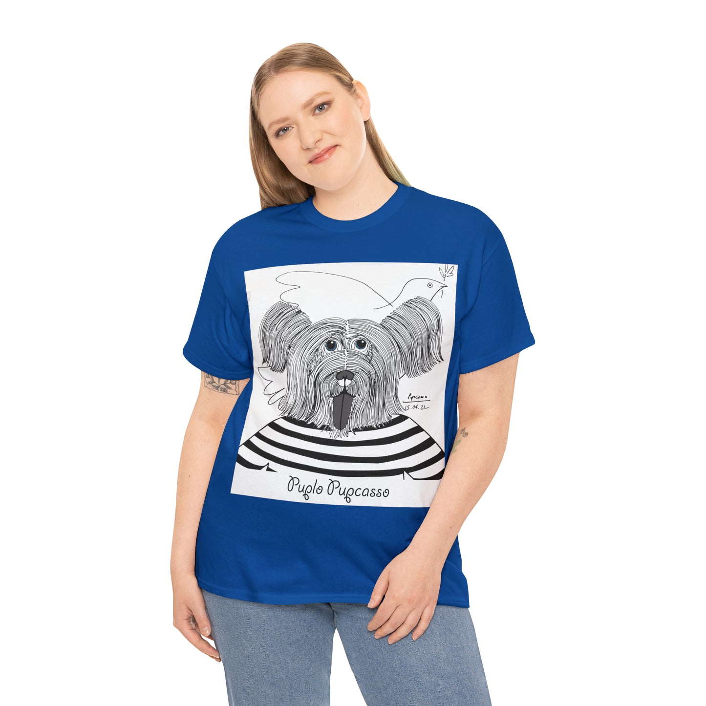Puplo Pupcasso Unisex Graphic T-shirt
