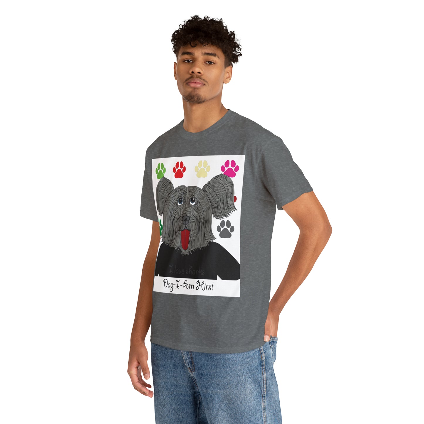Dog-I-Am Hirst Unisex Graphic T-shirt