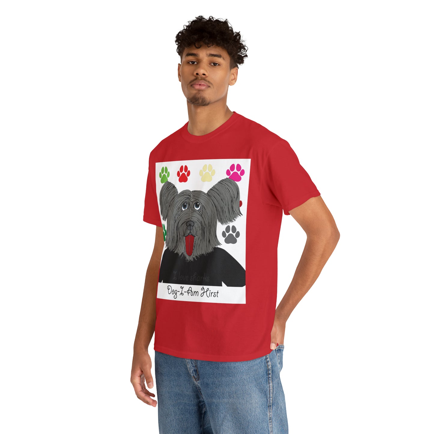 Dog-I-Am Hirst Unisex Graphic T-shirt