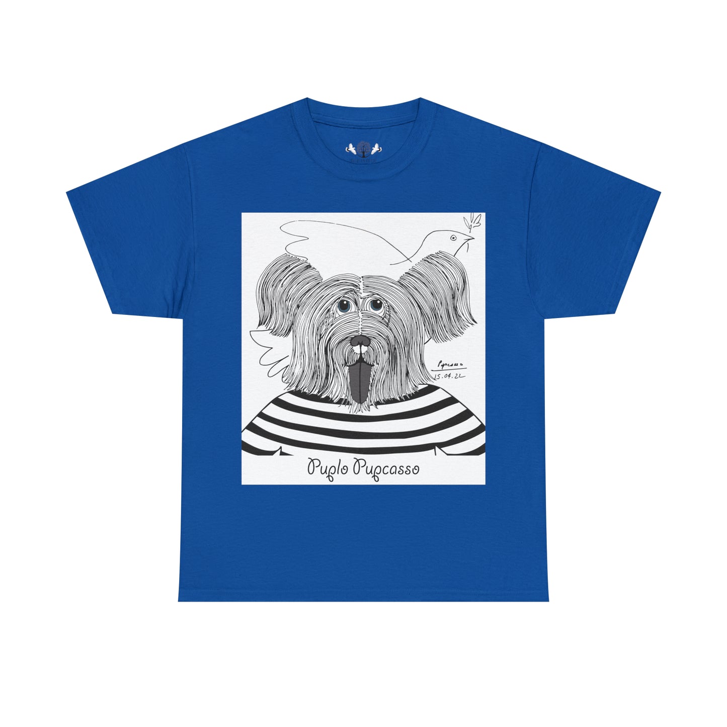 Puplo Pupcasso Unisex Graphic T-shirt