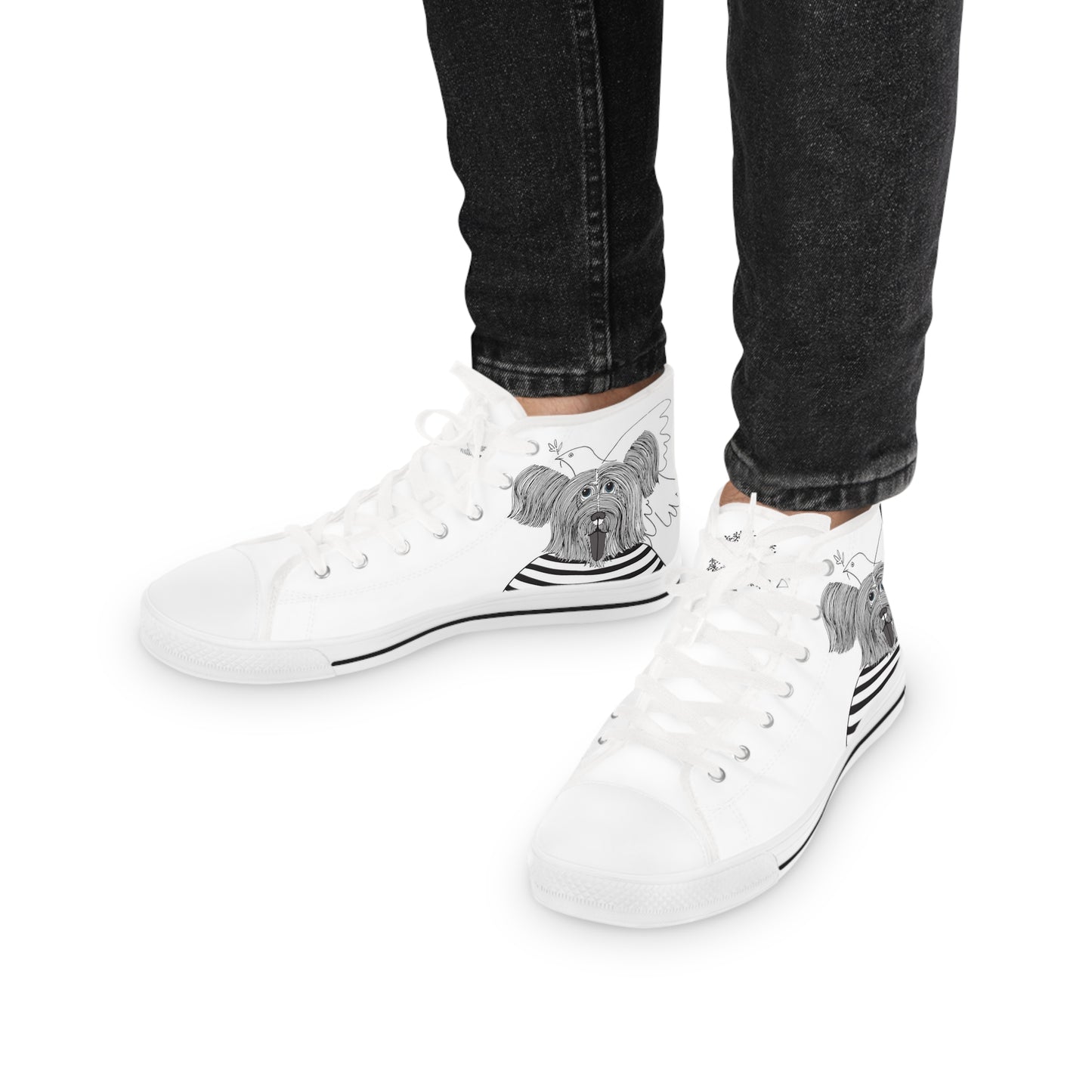 Limited Edition - MEN's Puplo Pupcasso High Top Sneakers