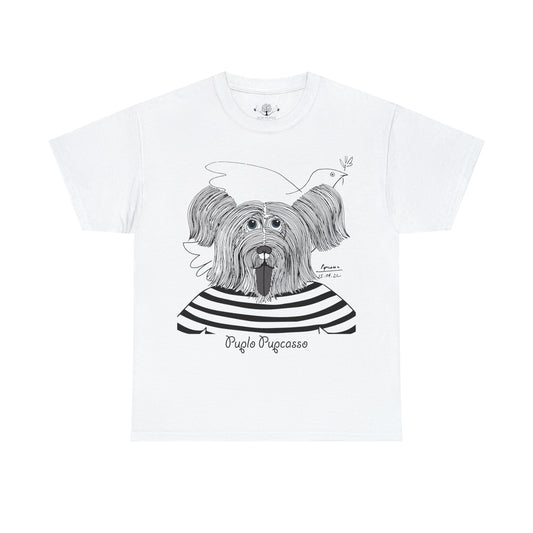 Puplo Pupcasso Unisex Graphic T-shirt