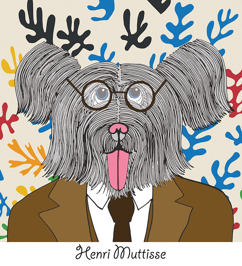 The Shaggy Dog - Henri Muttisse by Rob Pepper – Artist - Rob Pepper