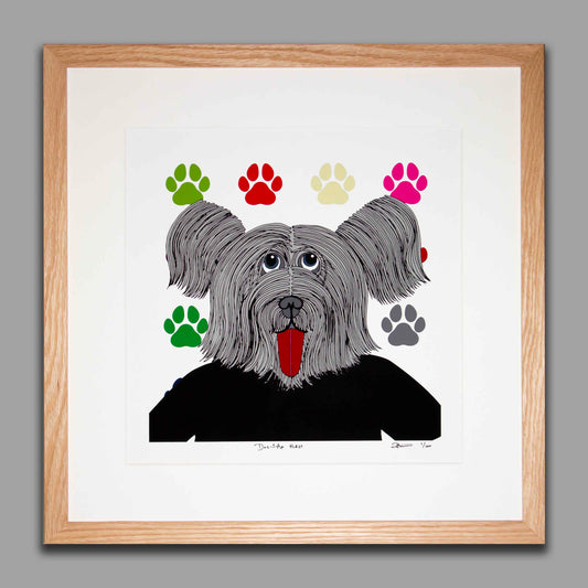 Dog-I-Am Hirst - The Shaggy Dogs Limited Edition Print
