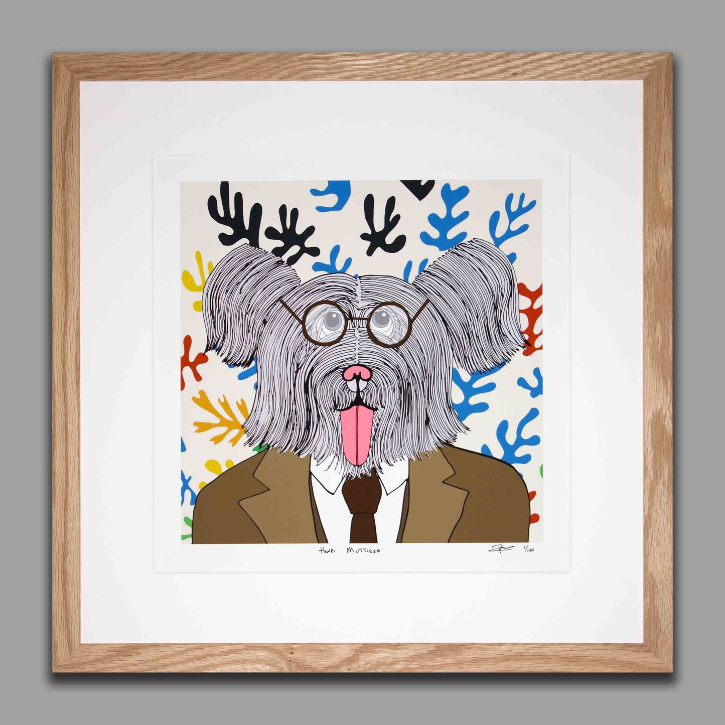 Henri Muttisse - The Shaggy Dogs Limited Edition Print