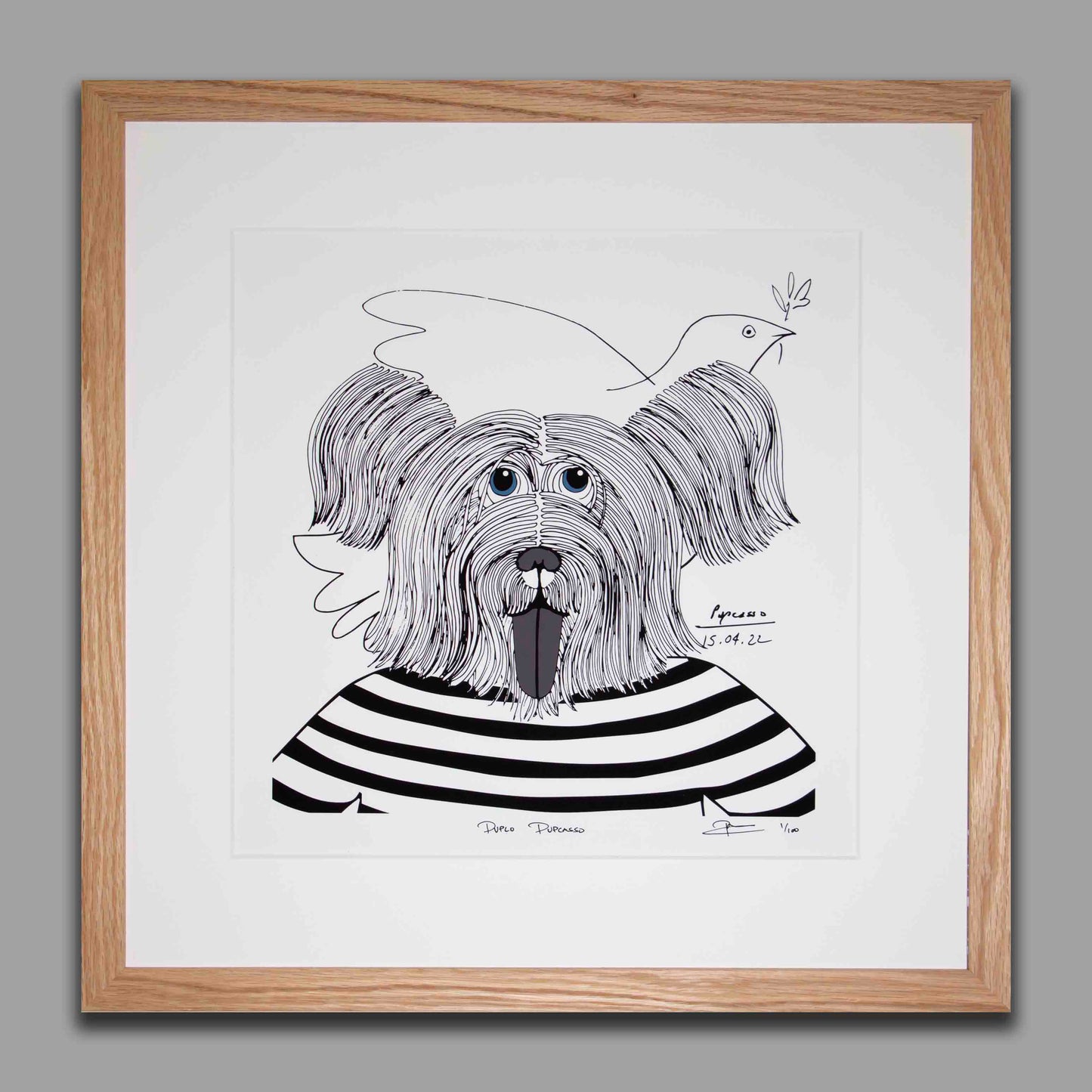 Puplo Pupcasso - The Shaggy Dogs Limited Edition Print