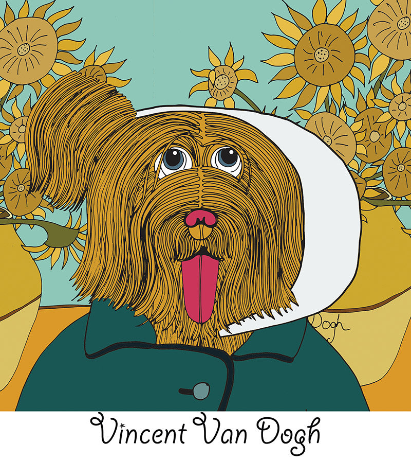 Vincent Van Dogh - The Shaggy Dogs Limited Edition Print