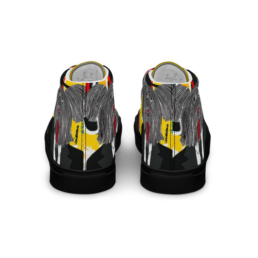 Limited Edition - Jean-Michel Bark-At-Cats High Top Sneakers
